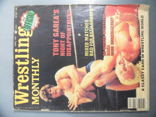 Wrestling MONTHLY 1978年04月号