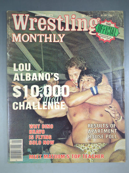 Wrestling MONTHLY 1979年1月号