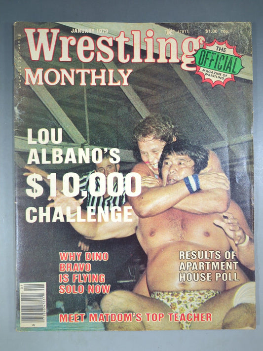 Wrestling MONTHLY 1979年1月号