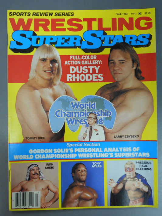 WRESTLING SUPER STARS 1983年秋号