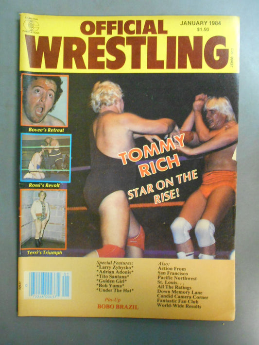 OFFICIAL WRESTLING 1984年1月号