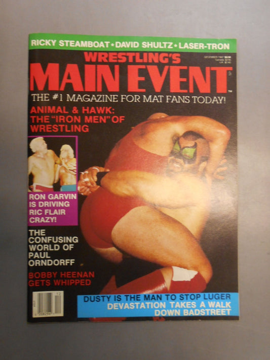 WRESTLING’S MAIN EVENT 1987年12月号