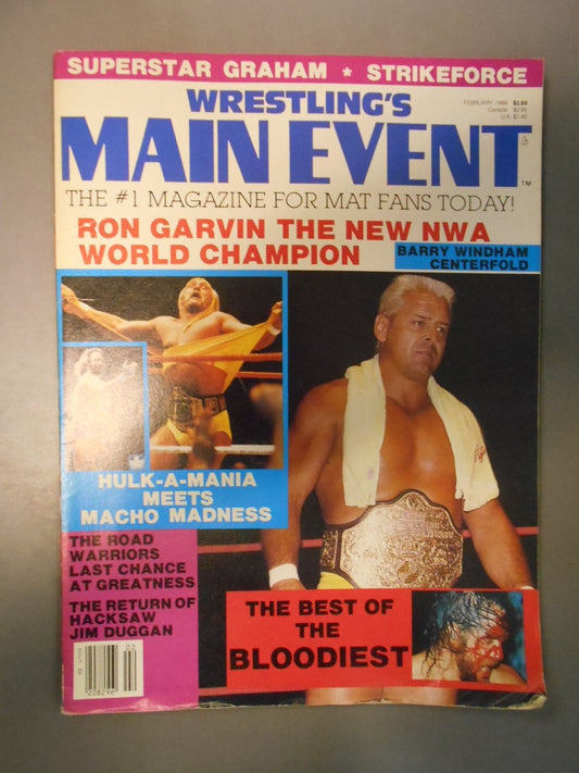 WRESTLING’S MAIN EVENT 1988年2月号