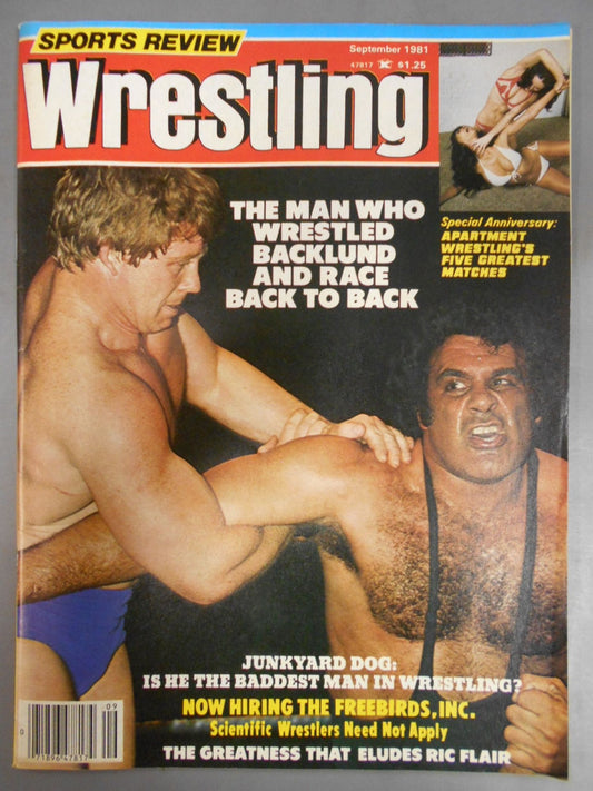 SPORTS REVIEW Wrestling 1981年09月号