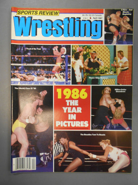 SPORTS REVIEW Wrestling 1987年04月号