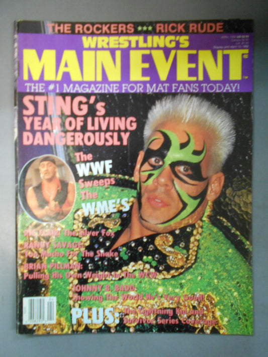 WRESTLING’S MAIN EVENT 1992年4月号