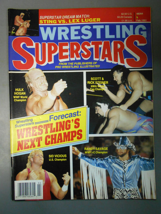 WRESTLING SUPER STARS 1991年02月号