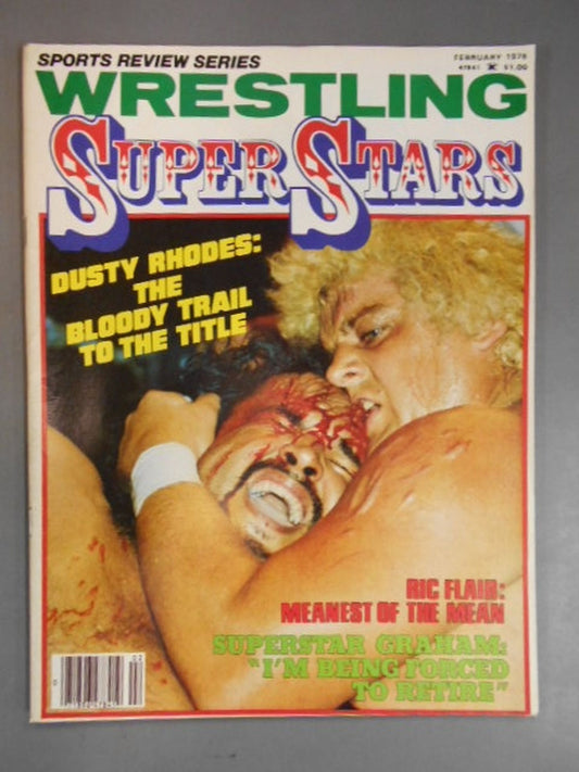 WRESTLING SUPER STARS 1978年02月号