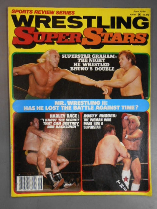 WRESTLING SUPER STARS 1978年06月号