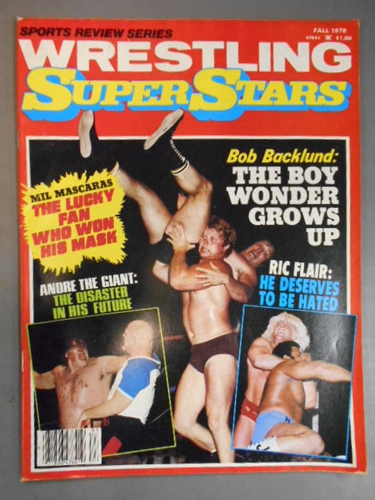 WRESTLING SUPER STARS 1978年秋号