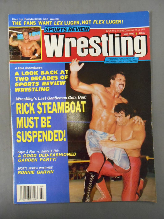 SPORTS REVIEW Wrestling 1992年07月号