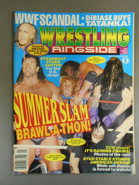 WRESTLING RINGSIDE 1995年1月号