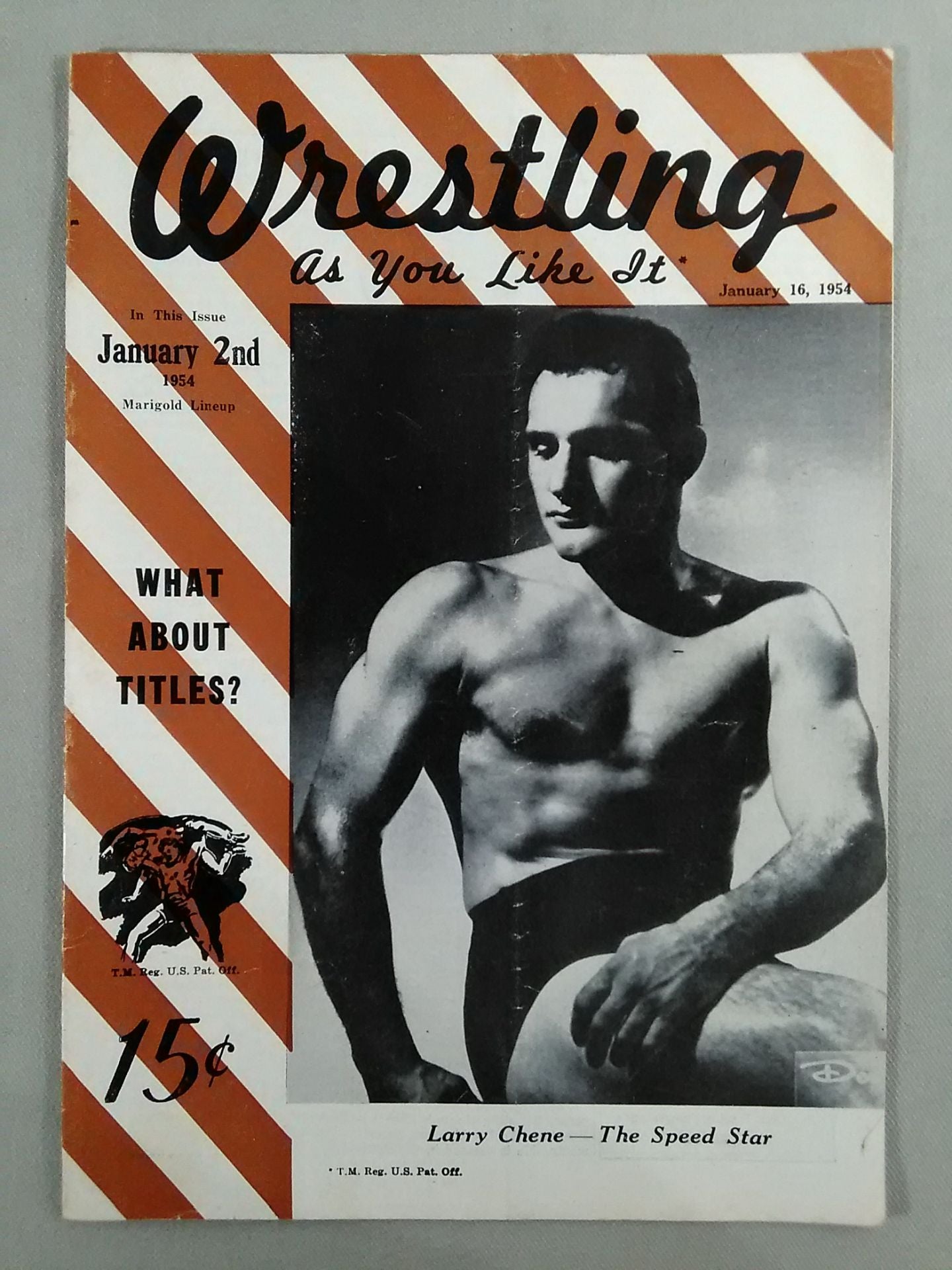 Wrestling as you like it 1954年01月16日号