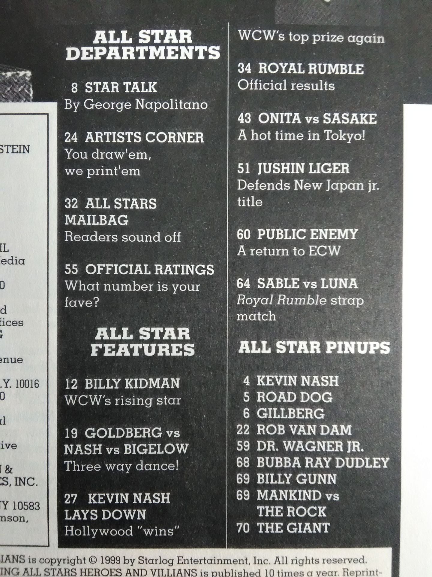 Wrestling ALL STARS HEROES＆VILLAINS No.116