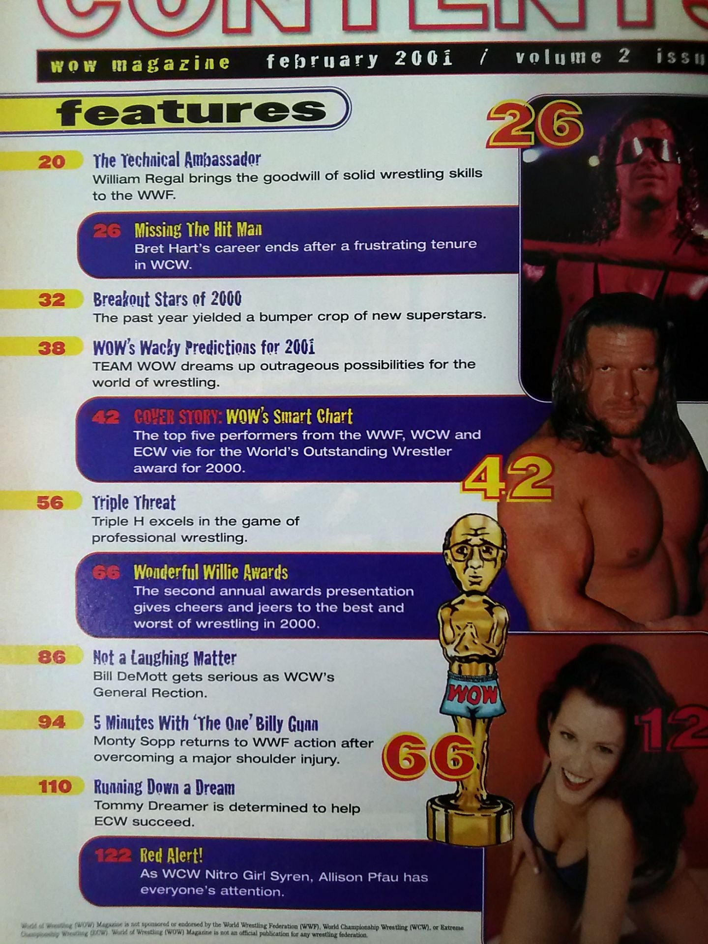 WOW Magazine 2001年04月号