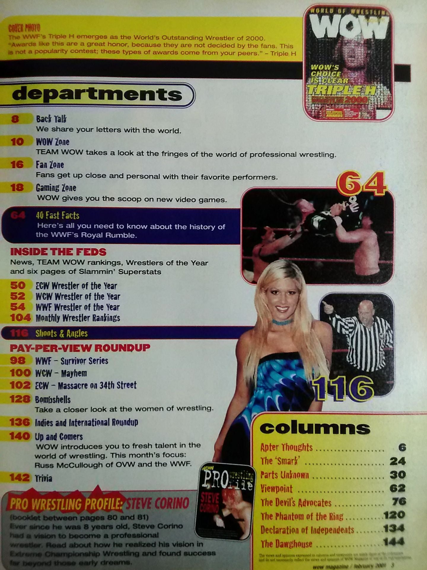 WOW Magazine 2001年04月号