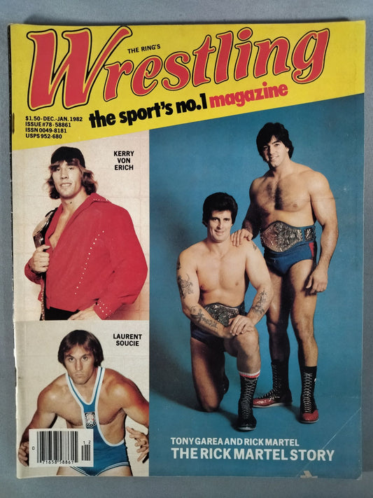 Wrestling magazine(The RING’S) 1982年1月号