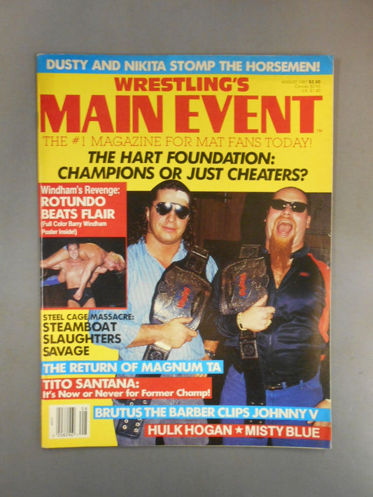WRESTLING’S MAIN EVENT 1987年8月号