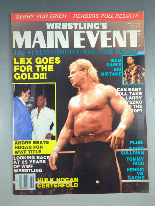 WRESTLING’S MAIN EVENT 1988年6月号