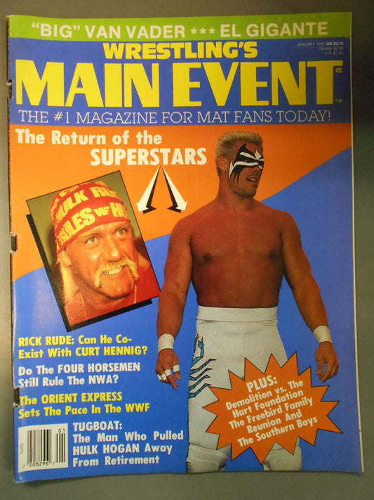 WRESTLING’S MAIN EVENT 1991年1月号
