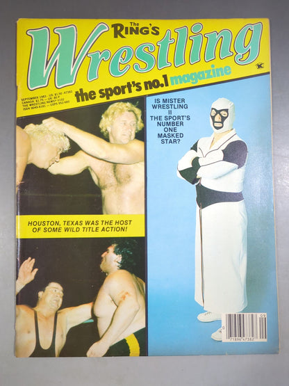 【The RING’S】Wrestling magazine 1983年9月号