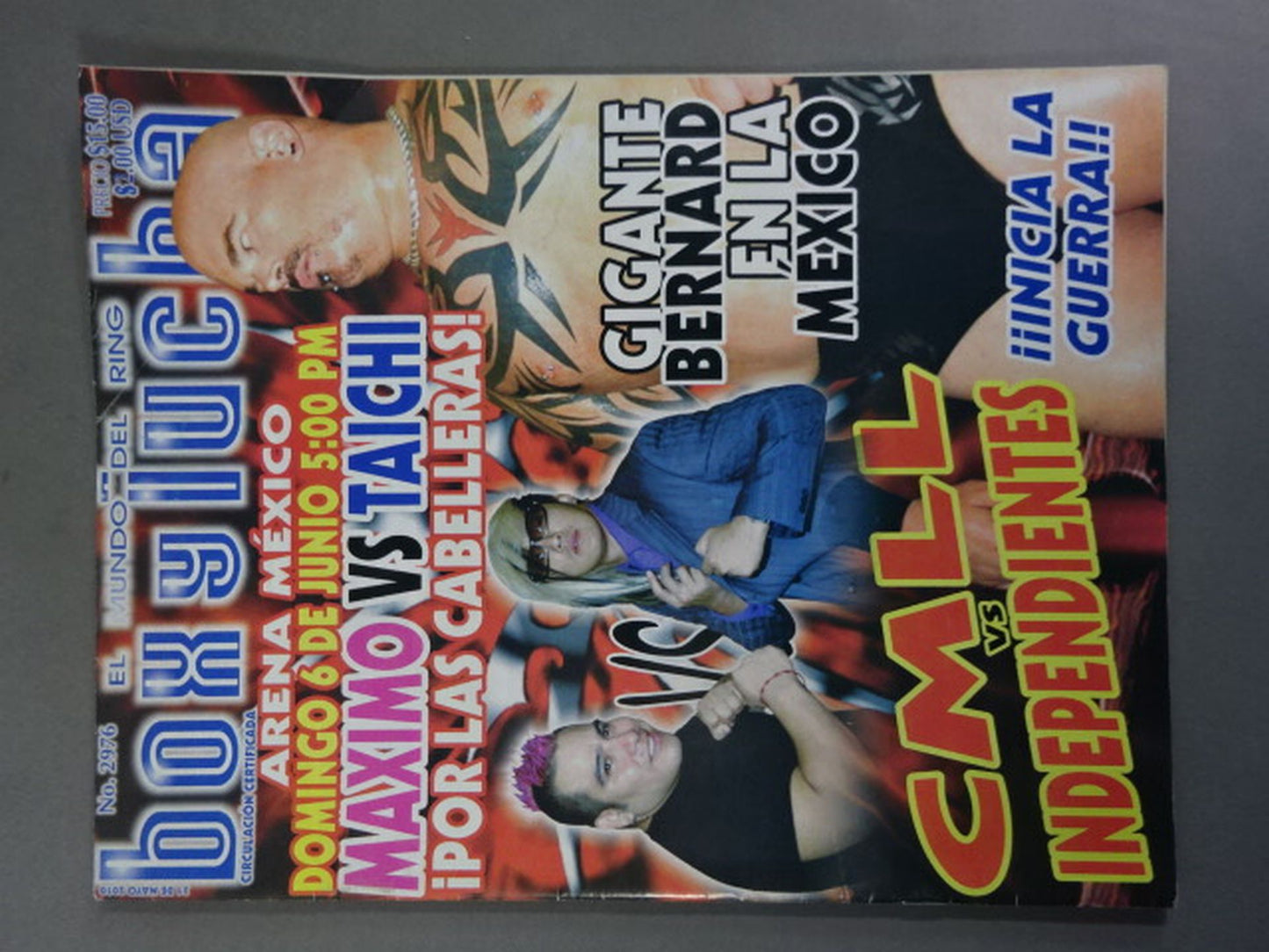 EL MUNDO DEL RING Boxylucha No.2976