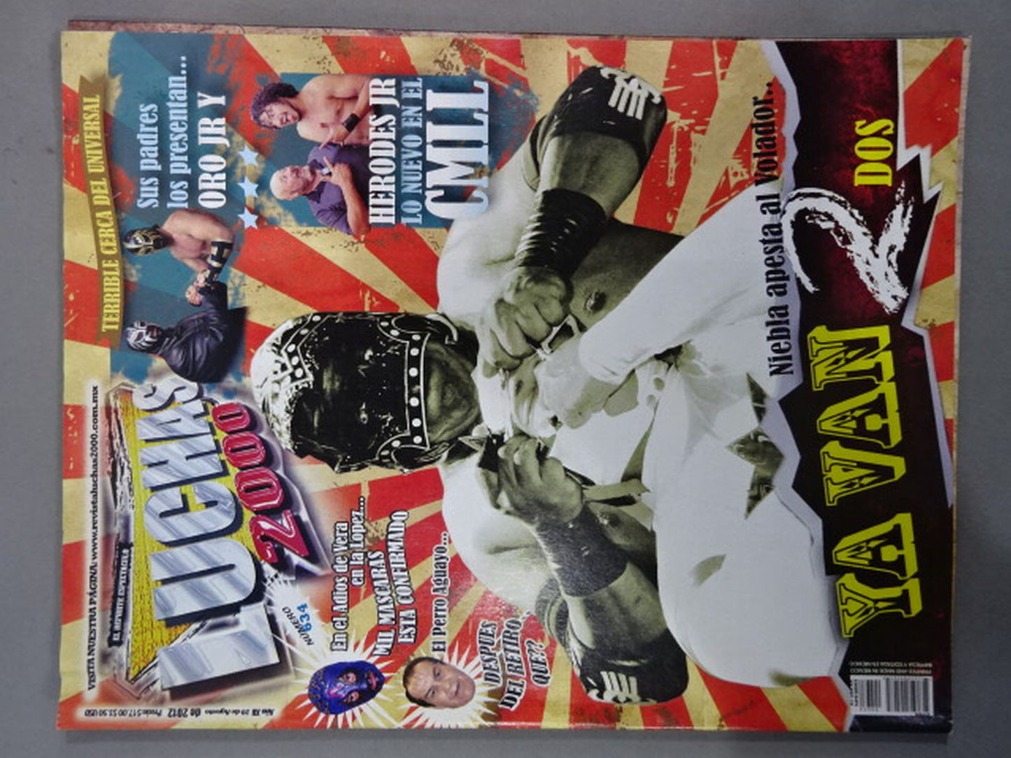 【シオマラ・ディアス 直筆サイン入り】LUCHAS 2000 No.634