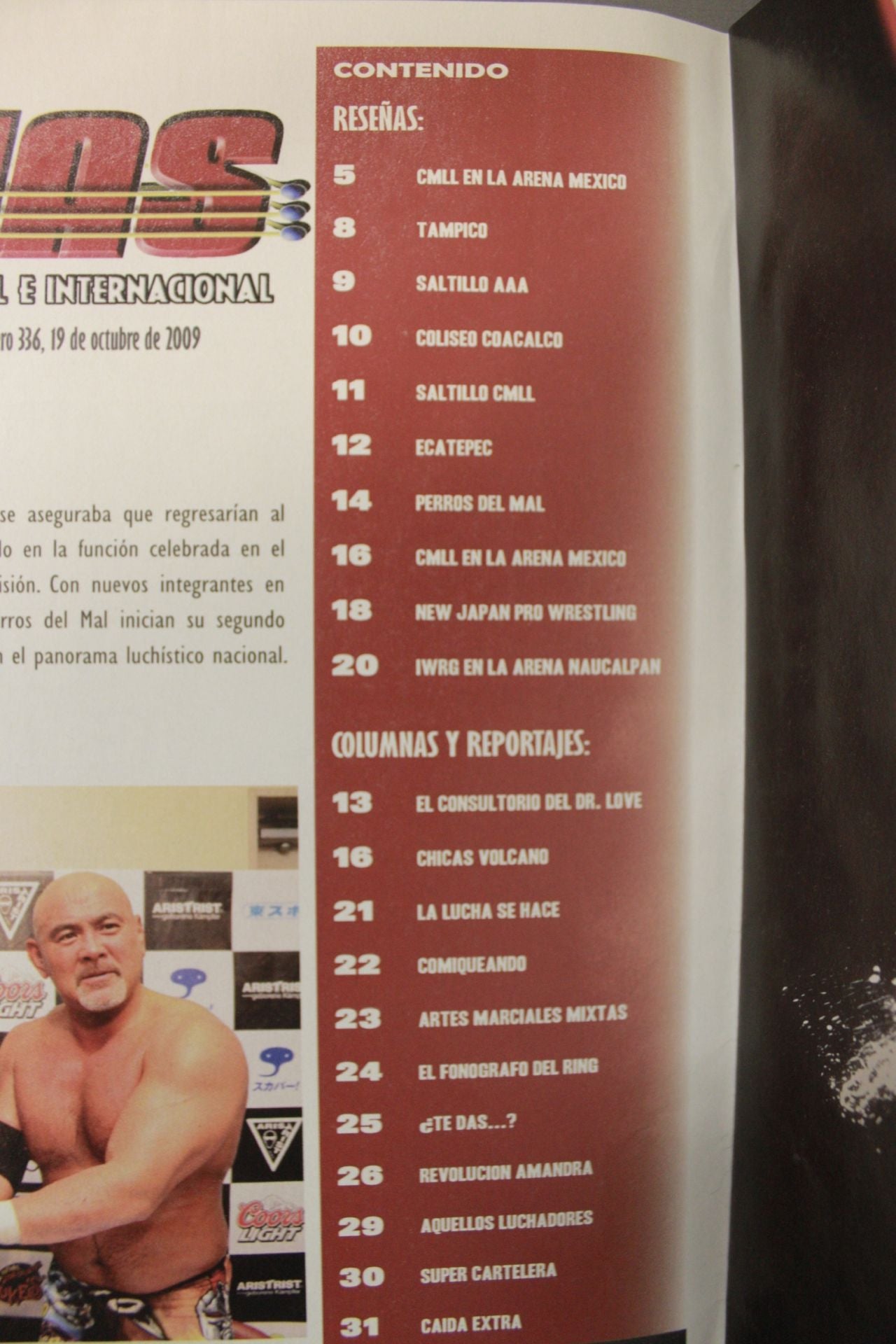 SUPER LUCHAS NACIONAL E INTERNACIONAL No.336