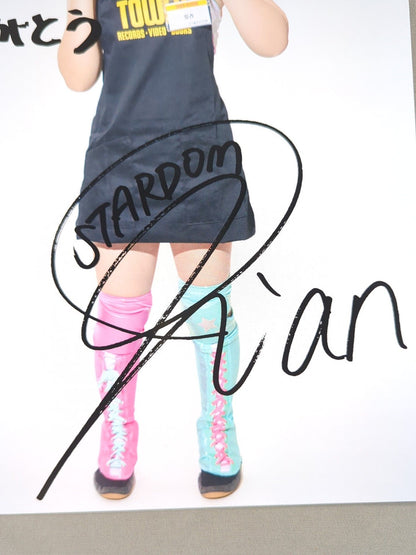 梨杏 スターダム×TOWER RECORDS 2024 ポートレート