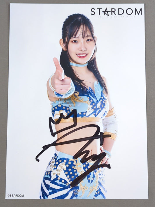 天咲光由 直筆サイン入り ポートレート(G-3)