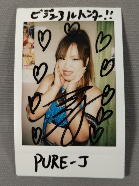 2019 BBM 藤ヶ崎矢子 直筆サイン入り 公式チェキカード