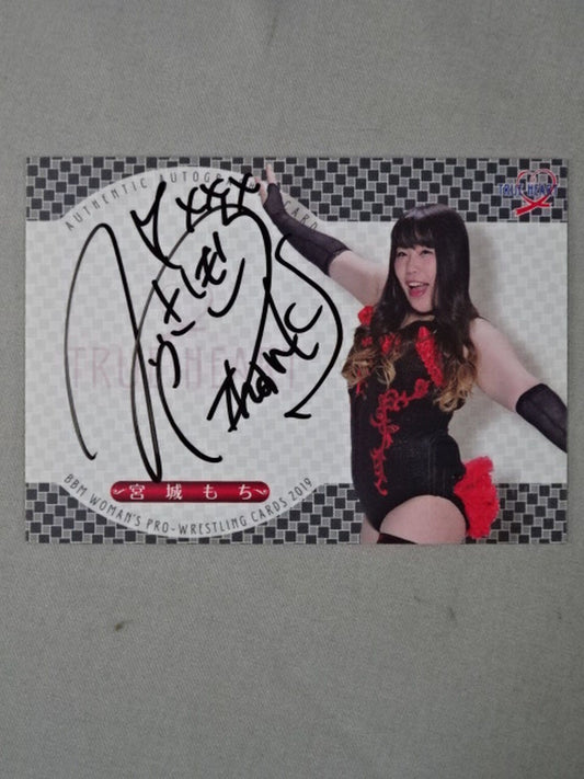 2019 BBM 宮城もち 公式サインカード
