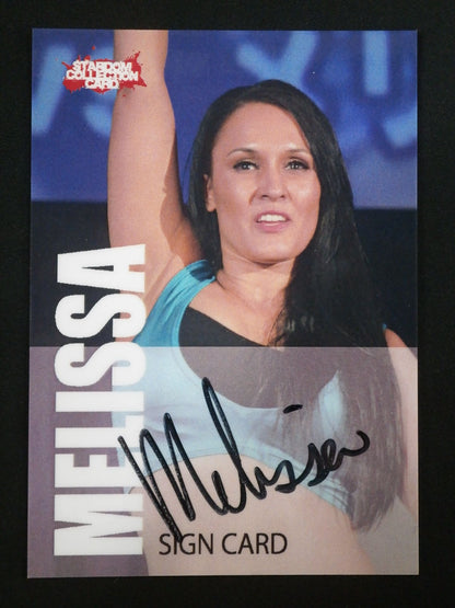 STARDOM COLLECTION CARD Melissa Official Autographed Card