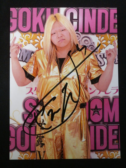 STARDOM COLLECTION CARD 2013 IV Tiger Official autographed card