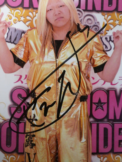 STARDOM COLLECTION CARD 2013 IV Tiger Official autographed card
