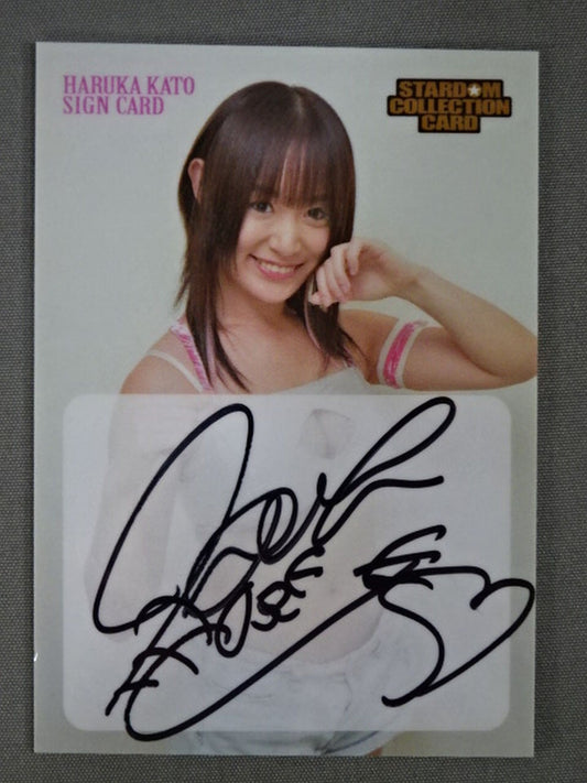 STARDOM COLLECTION CARD Yu Kato Official Autographed Card(1)