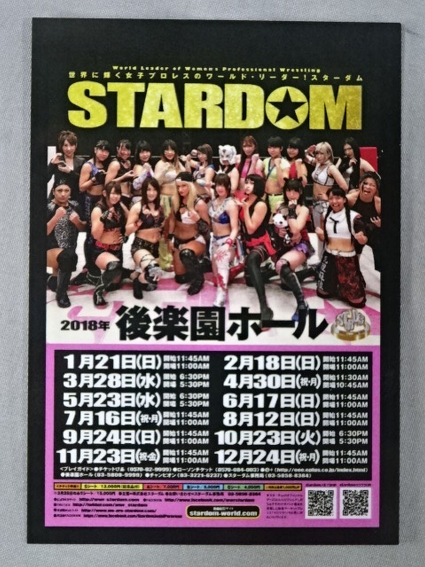 2018 STARDOM COLLECTION CARD スターライト・キッド＆渋沢四季(45)