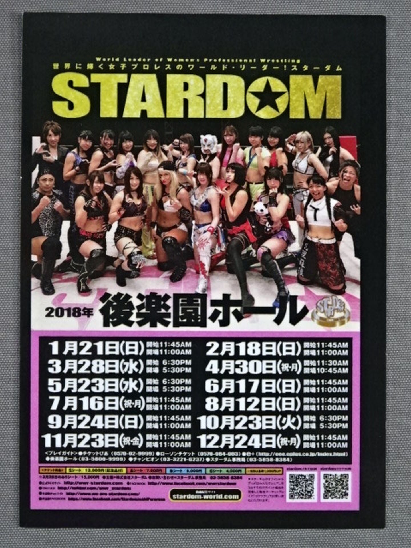 2018 STARDOM COLLECTION CARD スターライト・キッド＆渋沢四季(45)