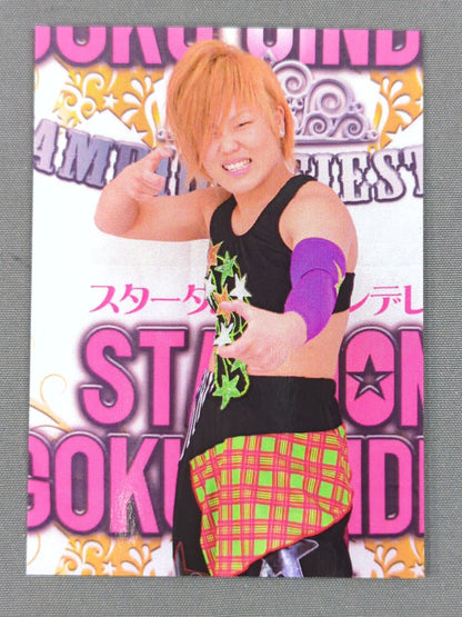 2013 STARDOM COLLECTION CARD 夏樹☆たいよう 公式サインカード