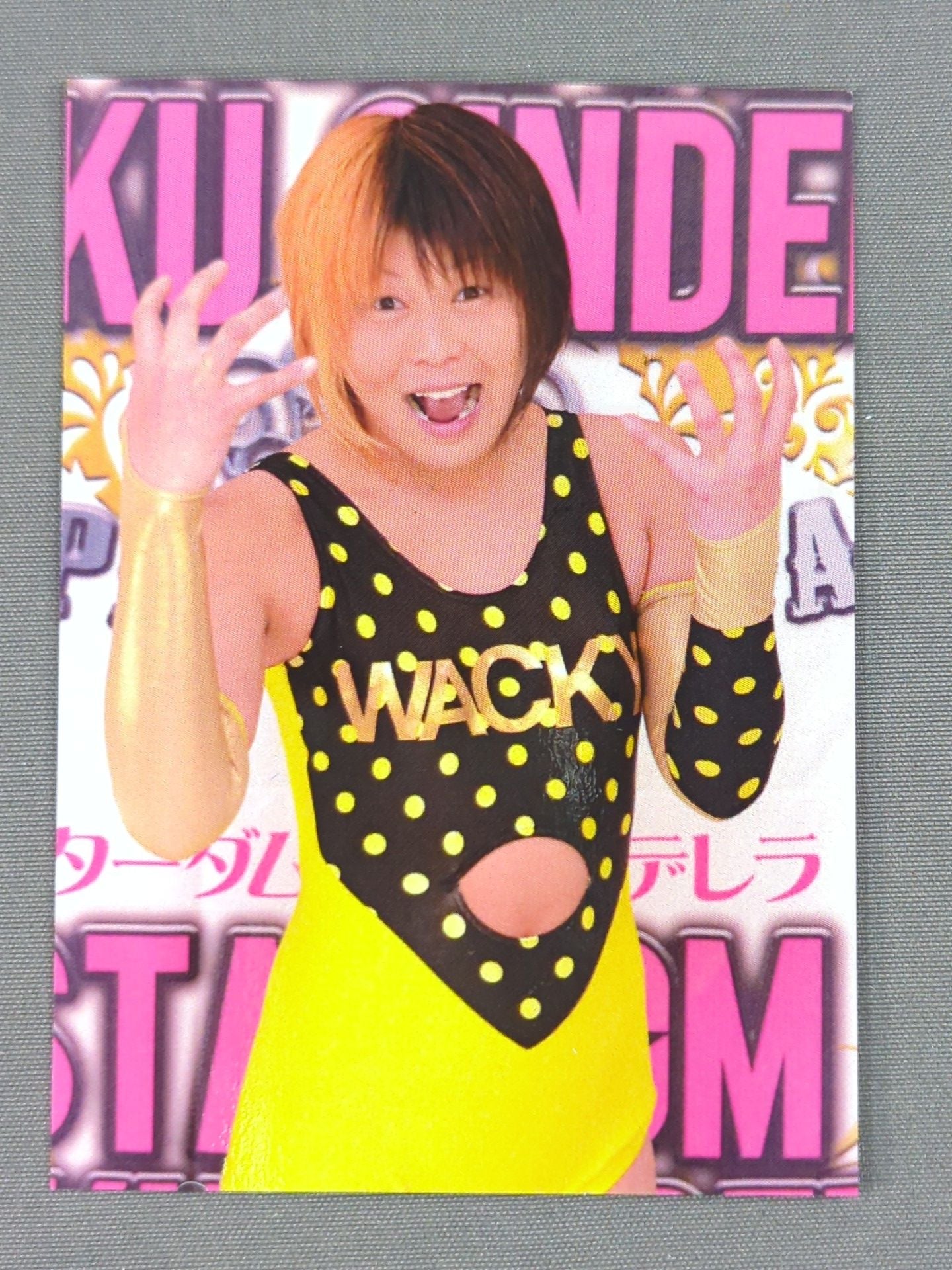 2013 STARDOM COLLECTION CARD 脇澤美穂 公式サインカード