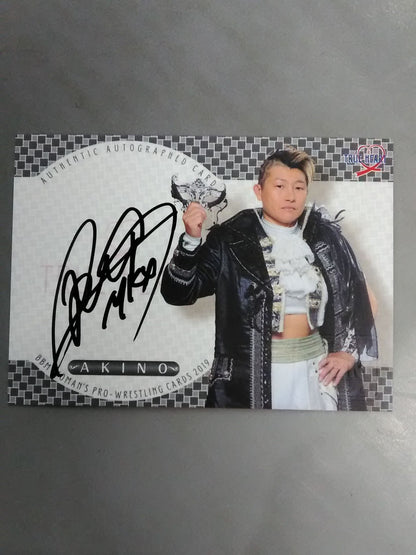 2019 BBM AKINO Official Autographed Card