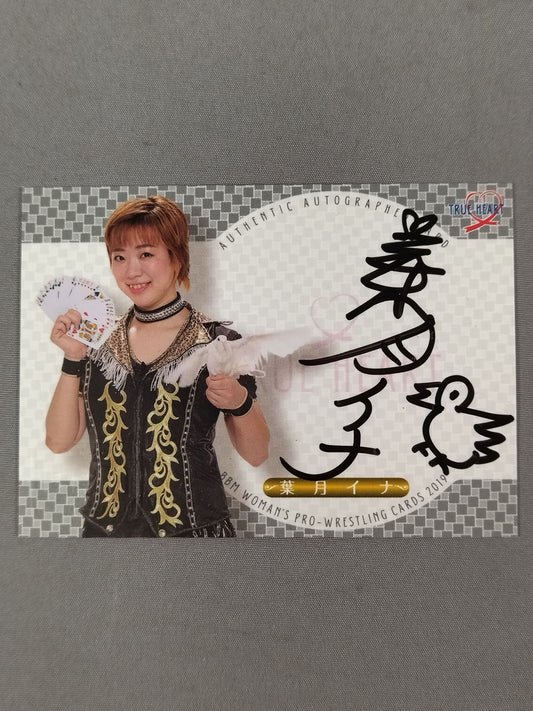 2019 BBM 葉月イナ 公式サインカード