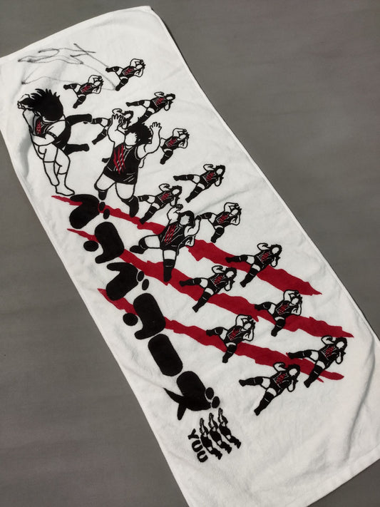 Yuu 【hand signed autograph】  "Bare Bears" Face Towel