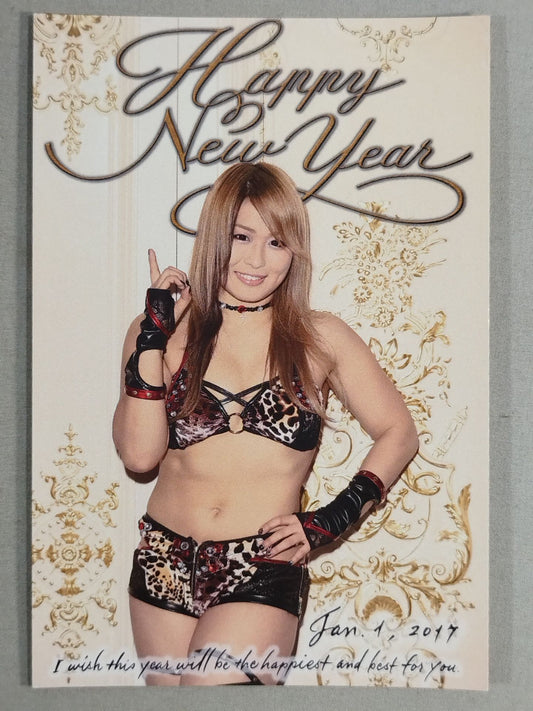 ★ ★ not sold in stores Io Shirai (Iyo Sky)  2017 New Year's Card