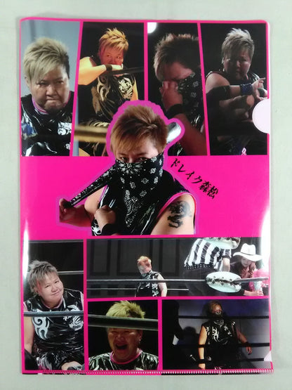 【Hand signed autograph】【Hand signed autograph】 Drake Morimatsu plastic file folder folder