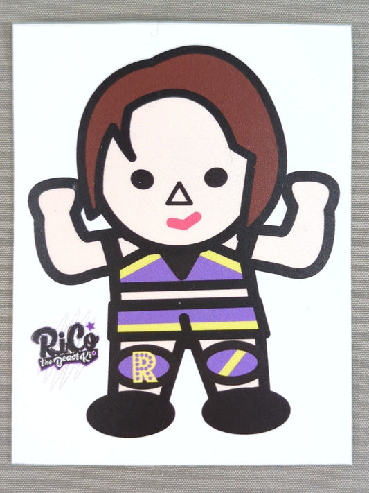 Riko Kaiju SEAdLINNNG fighters  illustration sticker
