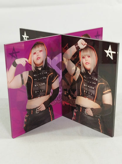 琉悪夏 スターダム アクリルクロススタンド
