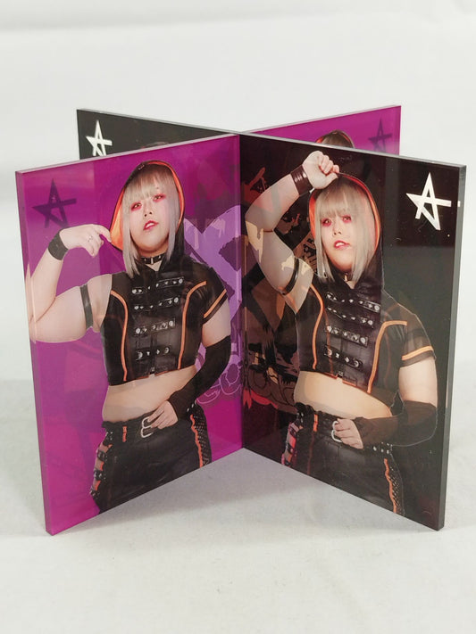 琉悪夏 スターダム アクリルクロススタンド