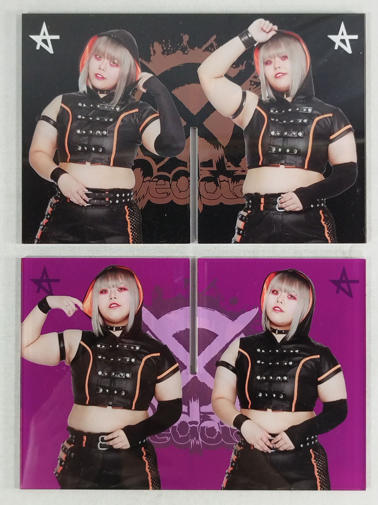 琉悪夏 スターダム アクリルクロススタンド