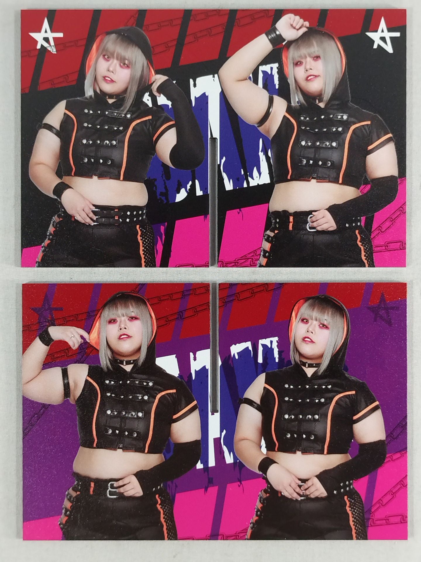 琉悪夏 スターダム アクリルクロススタンド